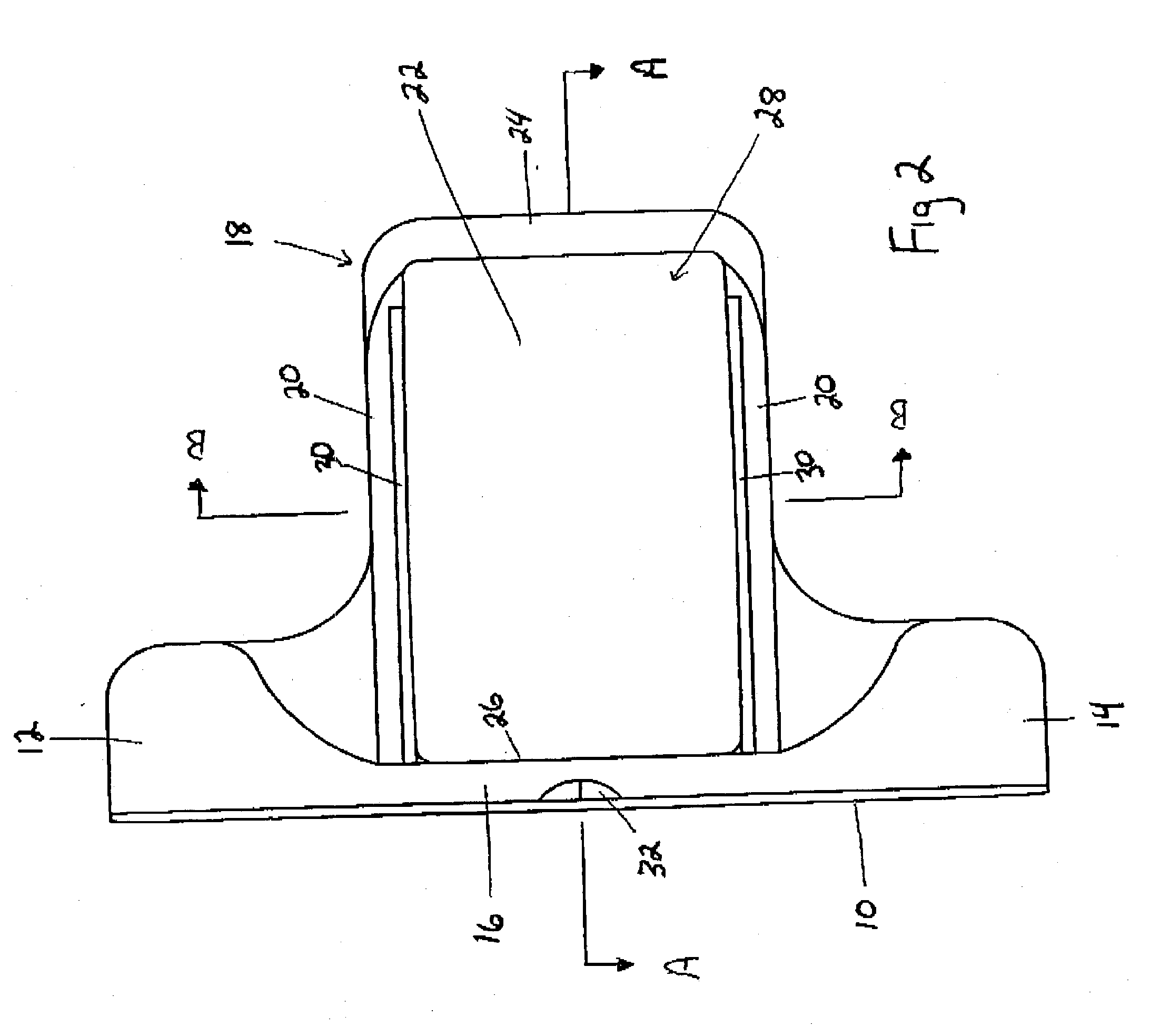 Putter with alignment means