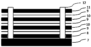 A processing method for improving burr forming of a polytetrafluoroethylene printed circuit board