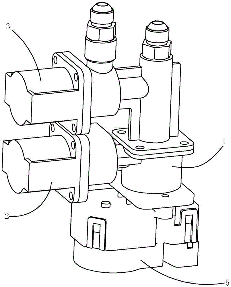 Flow control valve for gas stove