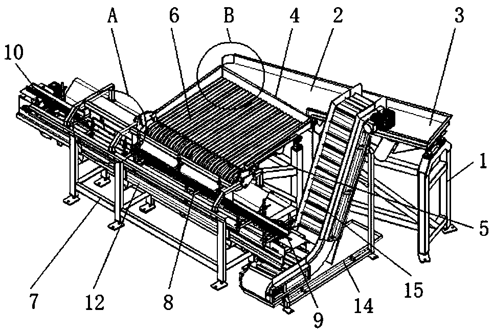 Linear vibration feeding and filling machine