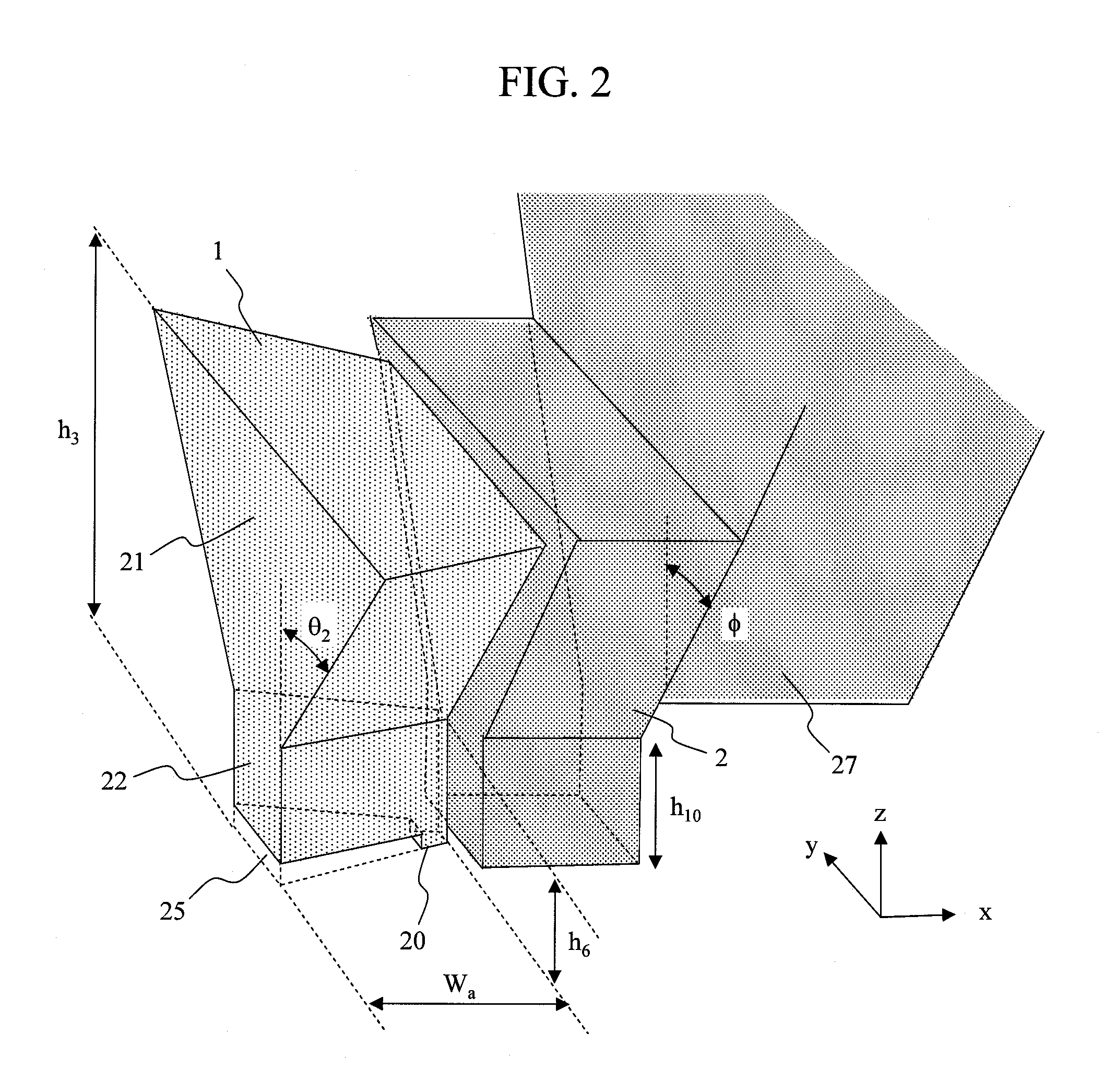 Head for thermal assisted magnetic recording device, and thermal assisted magnetic recording device