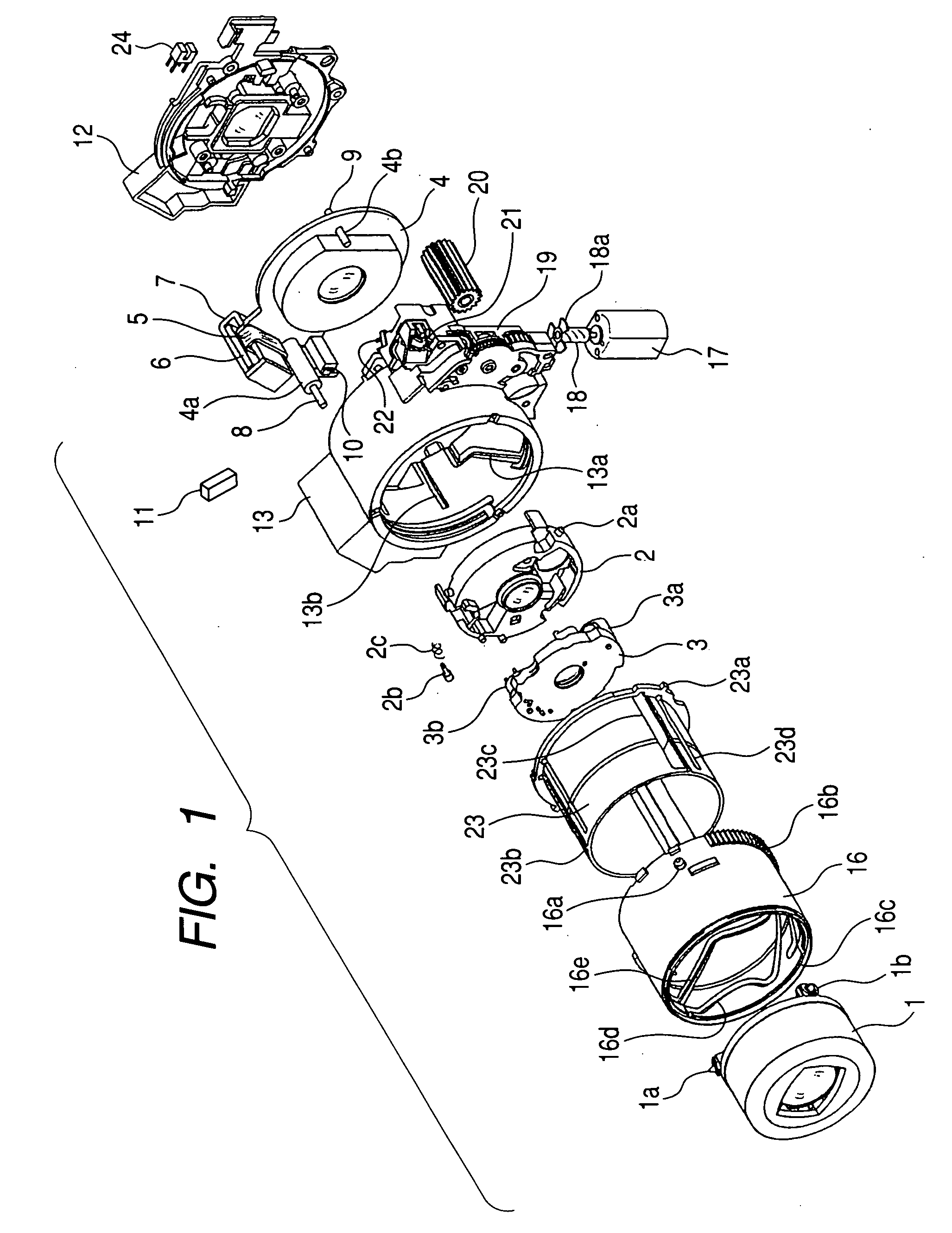 Lens apparatus and optical apparatus equipped with same