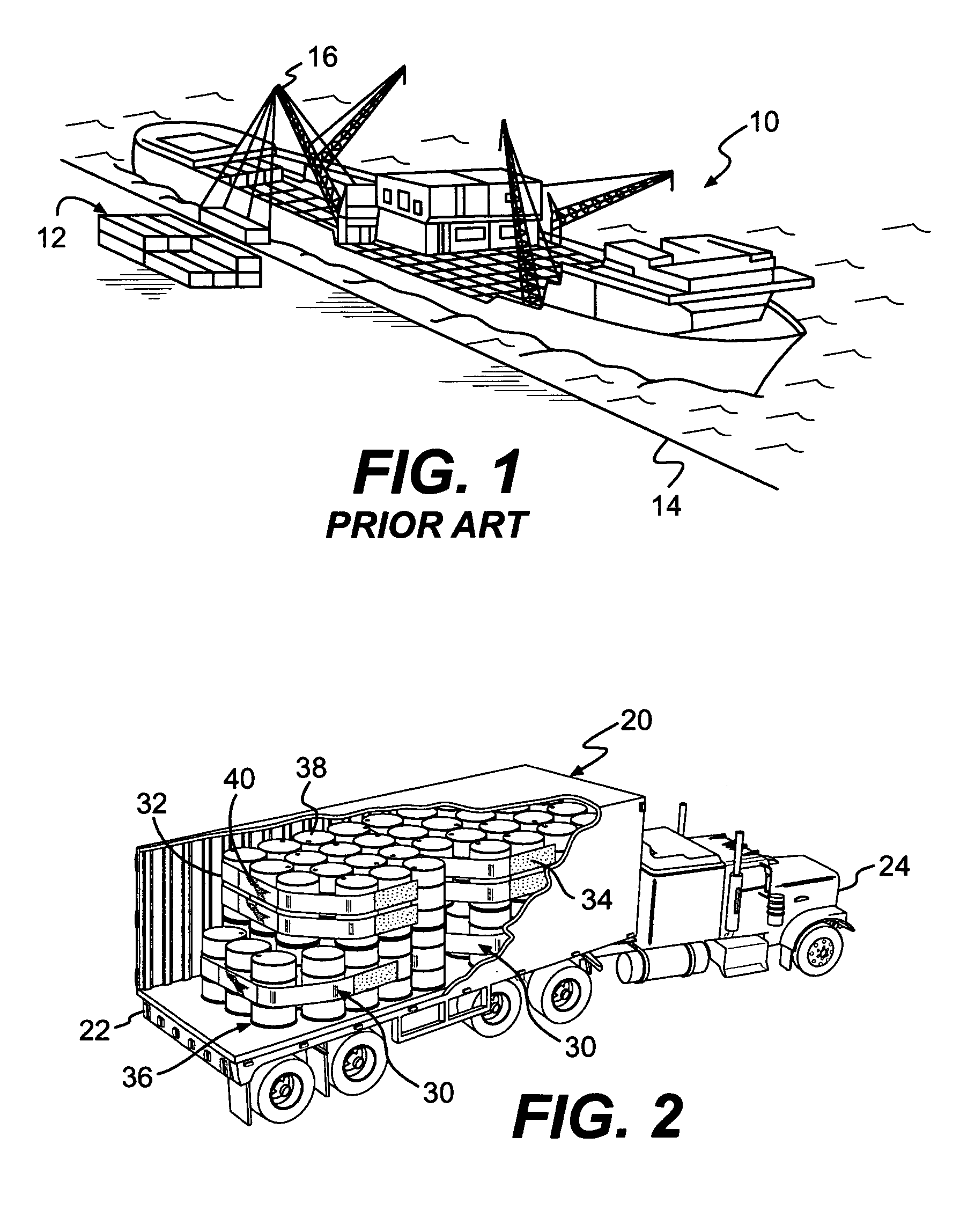 Cross-weave cargo restraint system