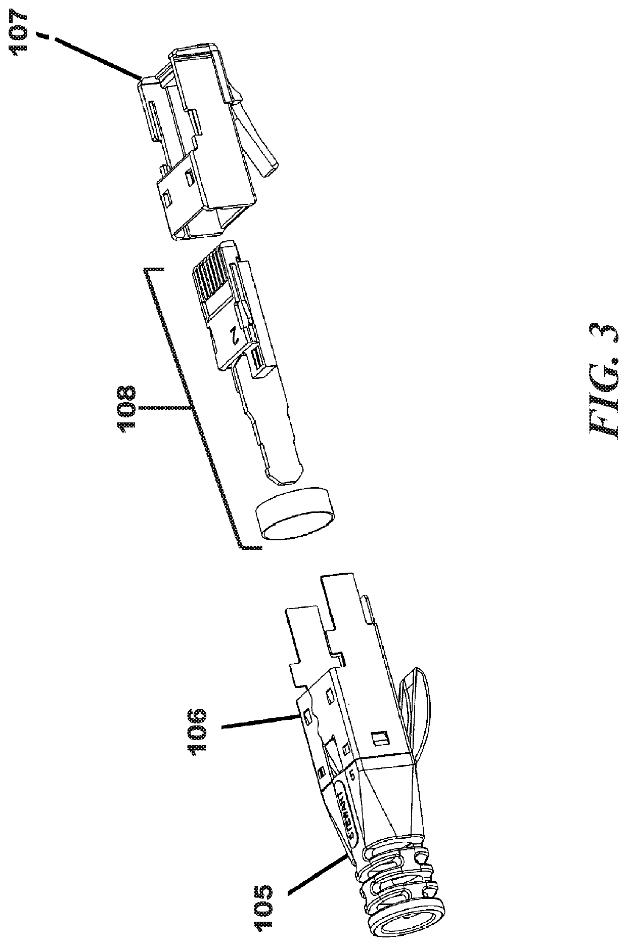 Modular plug connector with multilayer PCB for very high speed applications