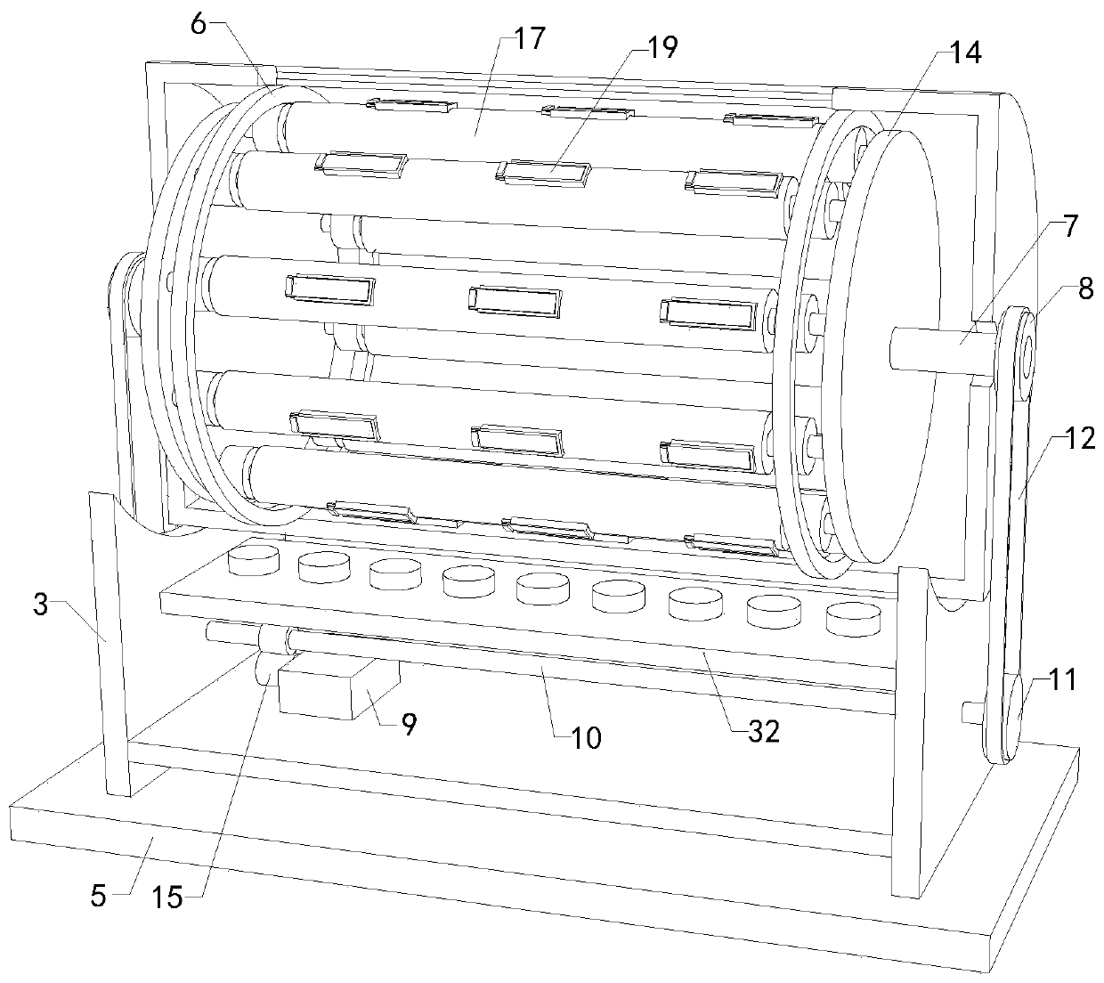 Stewed food manufacturing equipment capable of being used for uniformly stewing food materials