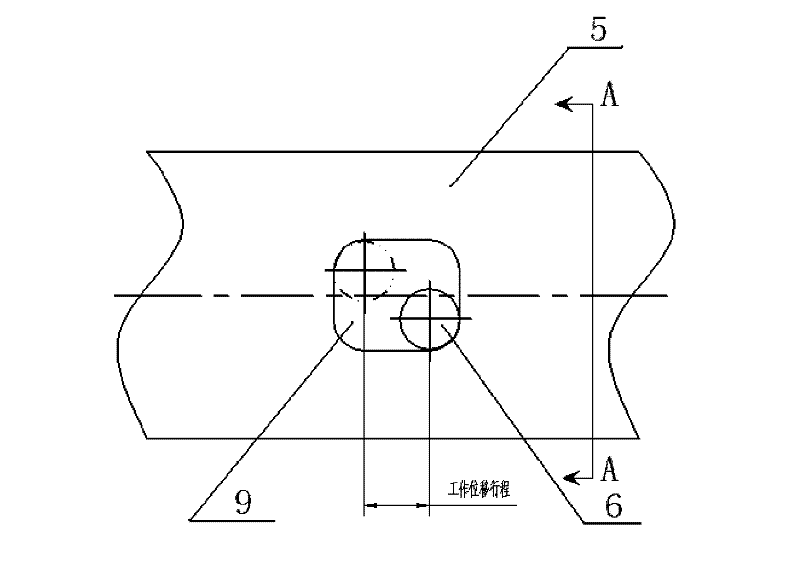 Underwater operation device for grabbing end part fitting of nuclear fuel assembly
