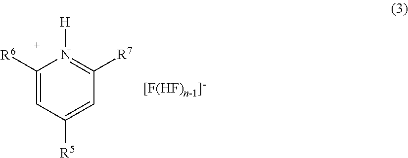 Method for manufacturing methyl fluoride