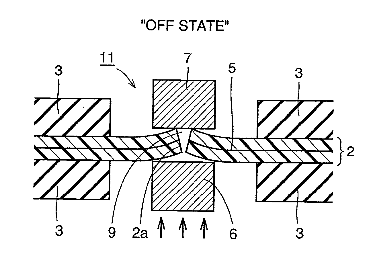 Optical switch and optical waveguide apparatus