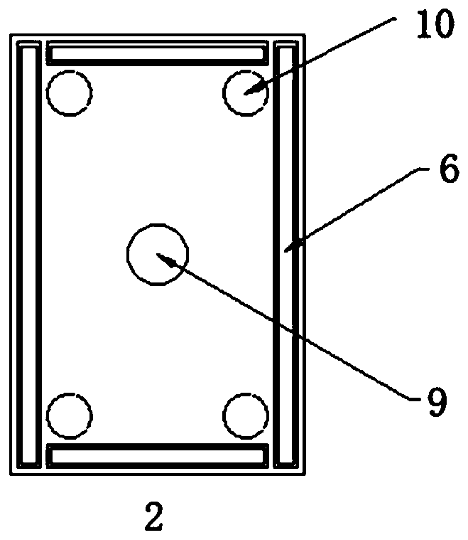 Novel A-shaped blanking filter pressing system