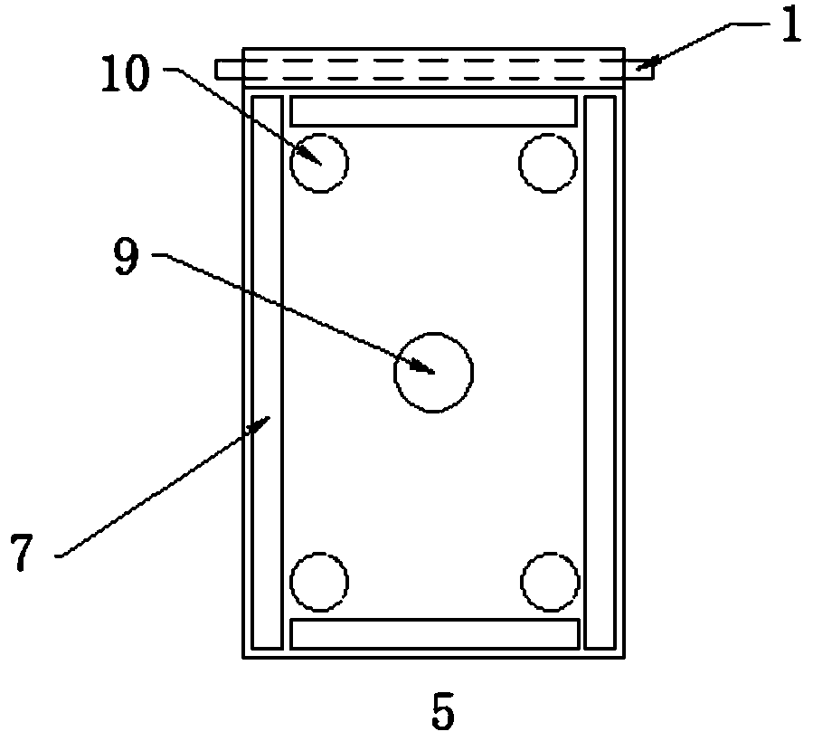 Novel A-shaped blanking filter pressing system