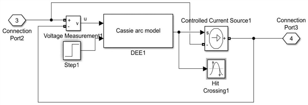 Method and system for detecting current data of alternating current fault series arc