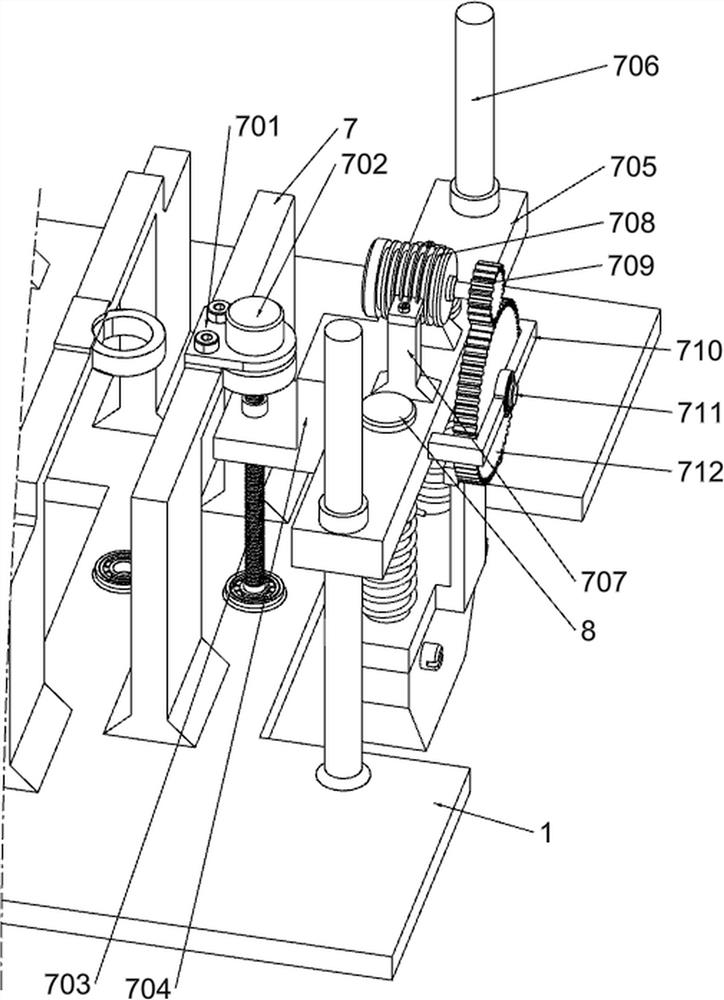 Agricultural irrigation V-shaped drainage channel grooving device