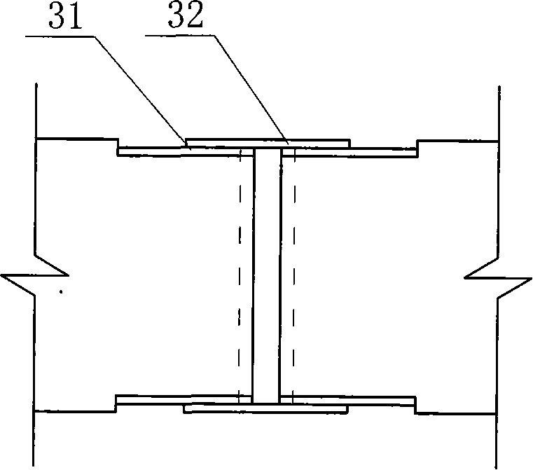 Assembly integrated precast concrete shear wall and construction method thereof