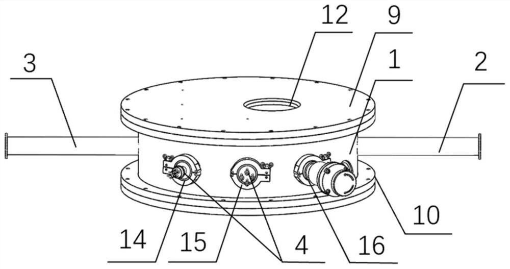 Visual experiment cabin for low-temperature fluid throttling and quantitative measurement