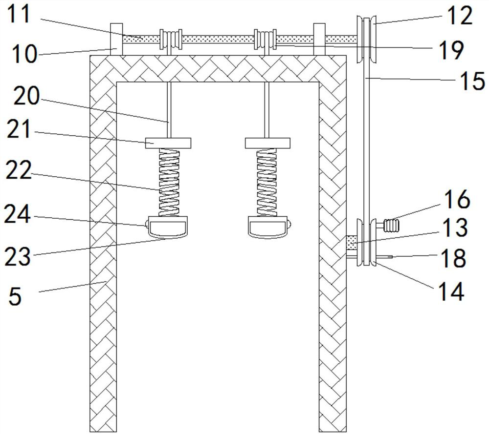 Rehabilitation exercise device for orthopedics department