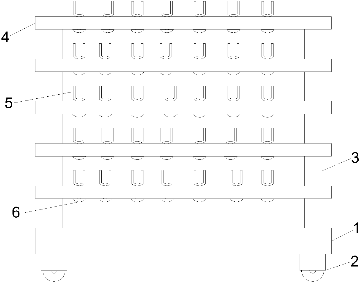 Removable placement device of car gear handle