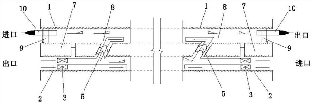 A Ventilation Method for Large and Long Tunnel Construction