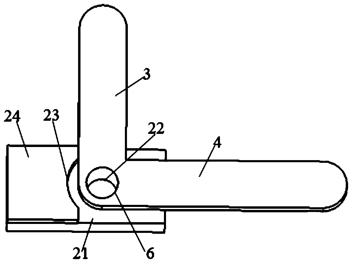 A kind of automobile production line hugging device and using method thereof