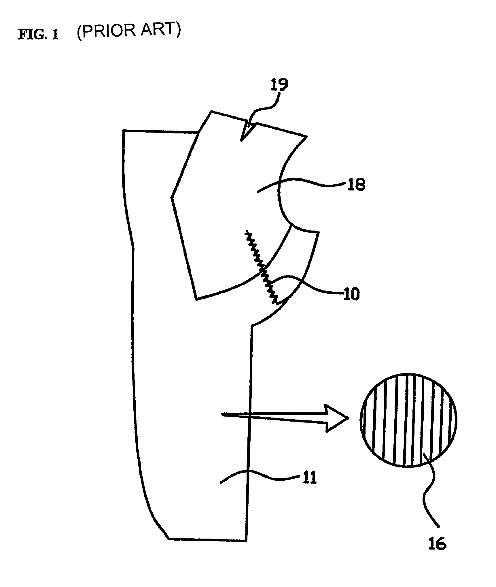 Interlining for suit and method for making the suit by using the same