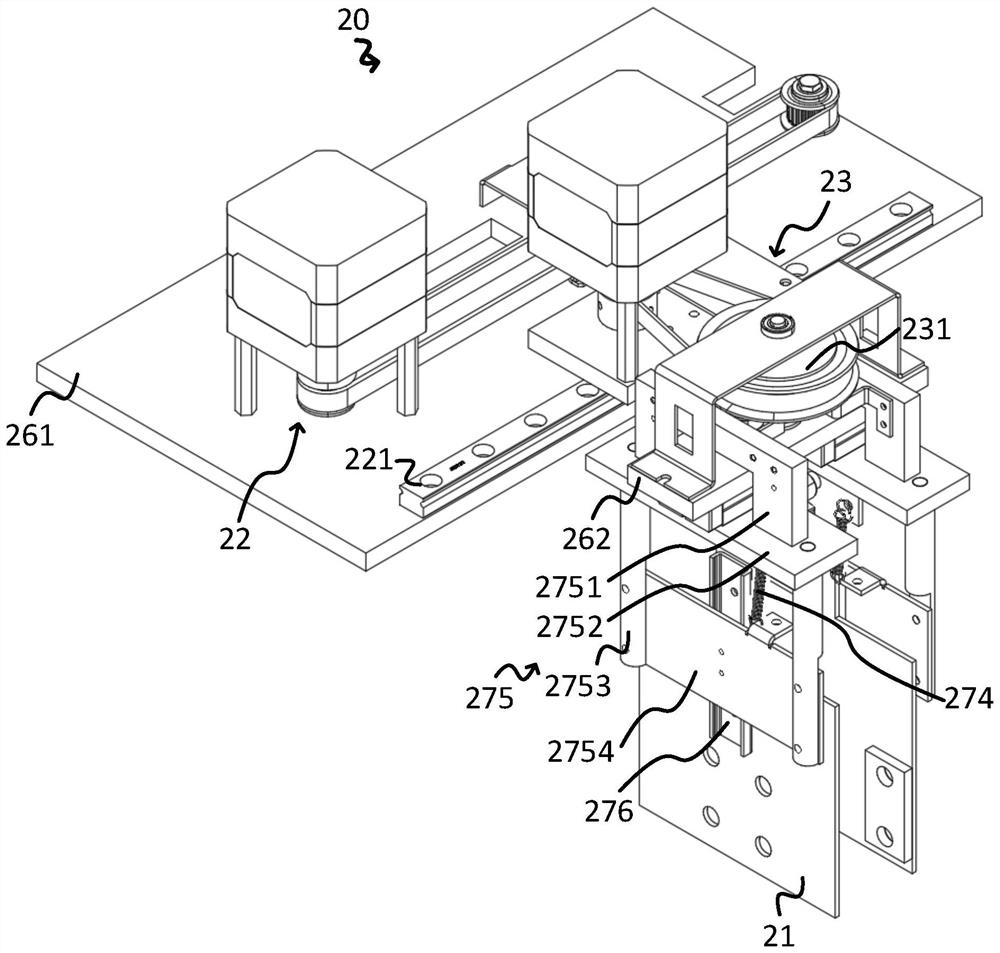 Sample caching device