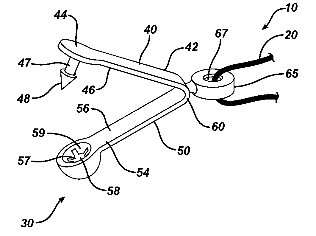 Method and Means to Attach Anchor Suture onto Mesh Implants