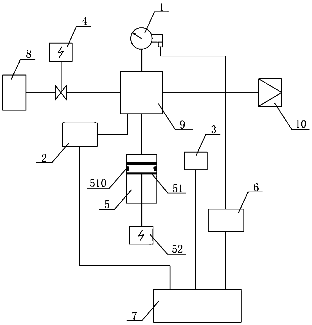 Maintenance-free intelligent detection device and method for density relay and monitoring system