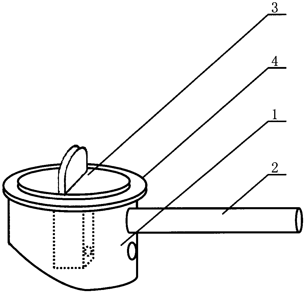 Anti-contamination uplift faucet handle