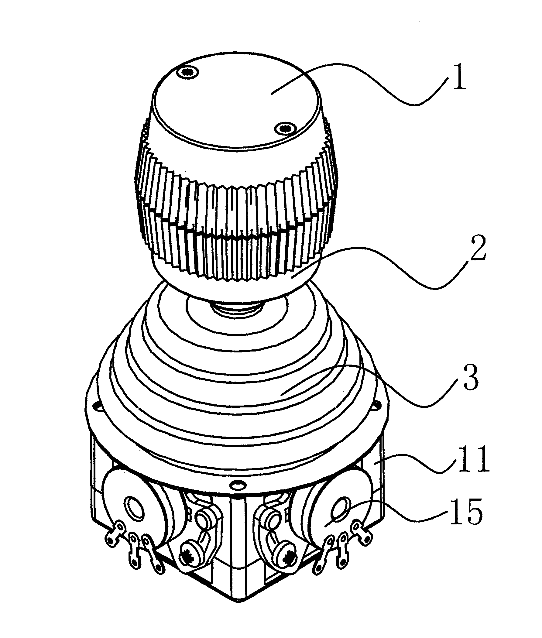 High accuracy three-dimensional rocker