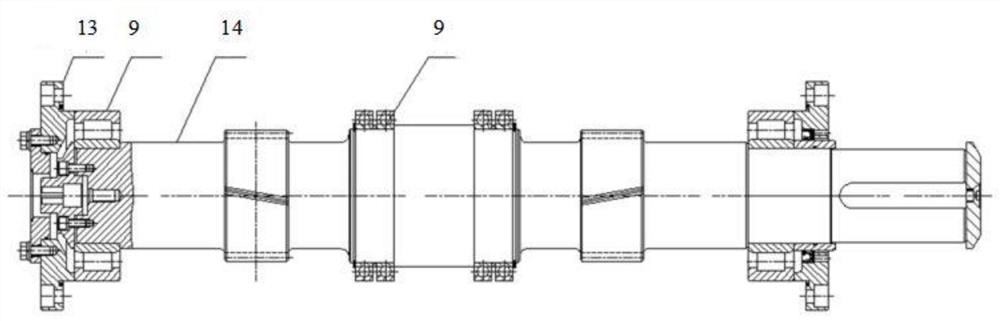 Reciprocating novel pump with double-screw transmission structure device