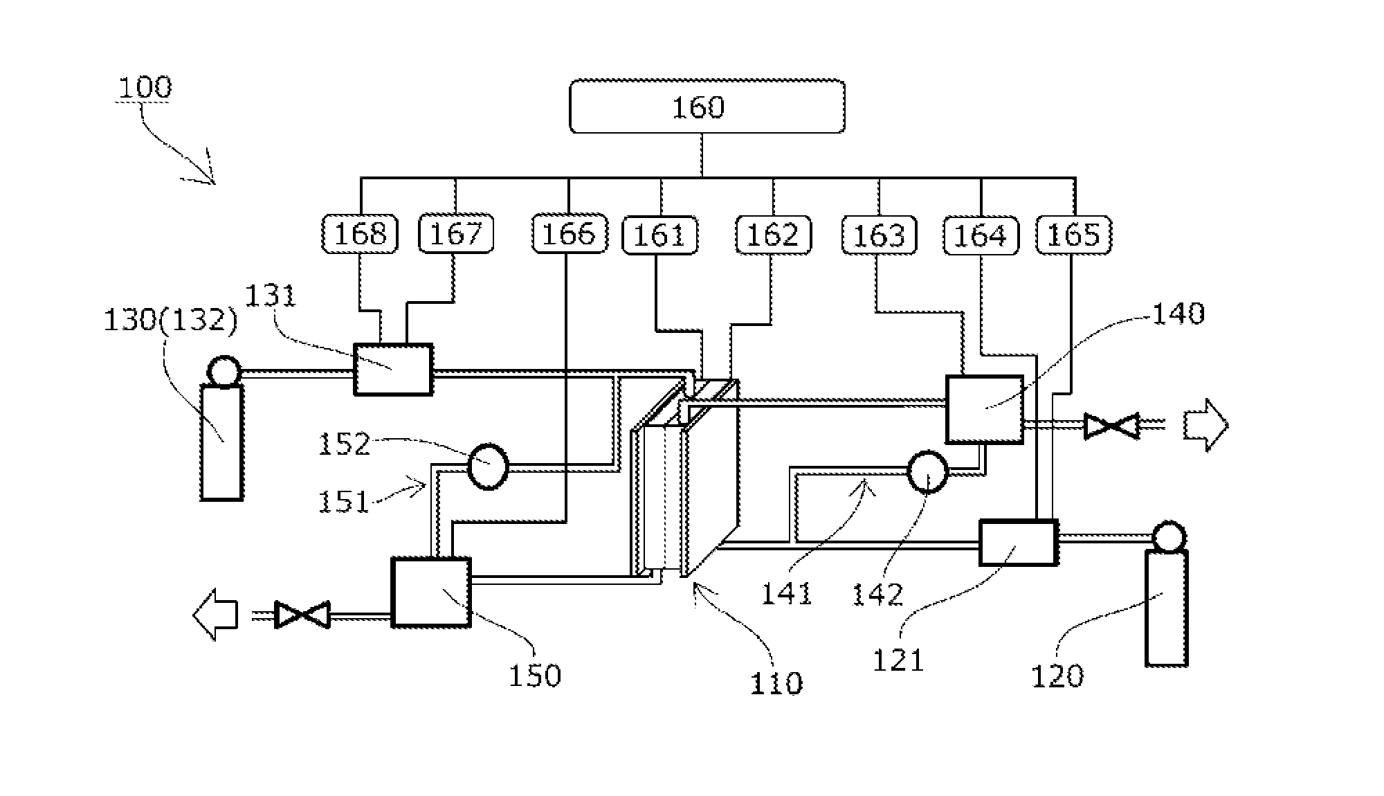 Solid polymer power generation or electrolysis method and system