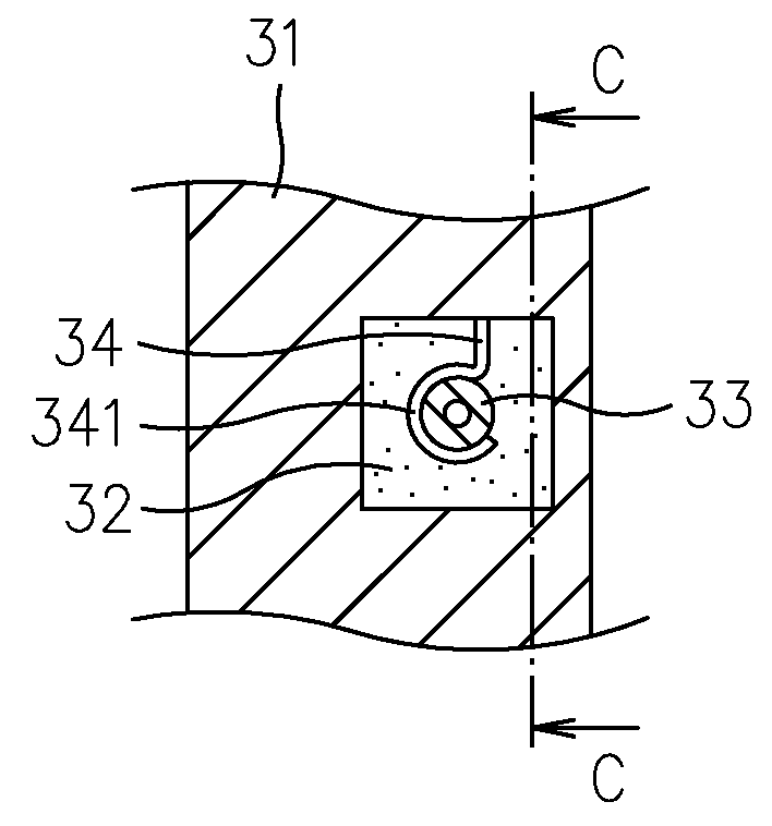 Mold having a coaxial cooling and heating coil structure