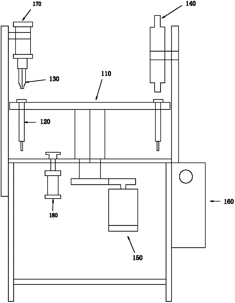 Pipe fitting expanding device