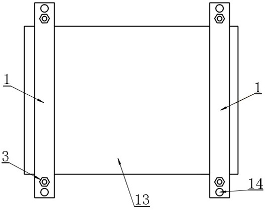 A ptfe-coated needle felt