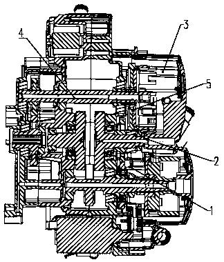 Motor tricycle and single-cylinder engine thereof