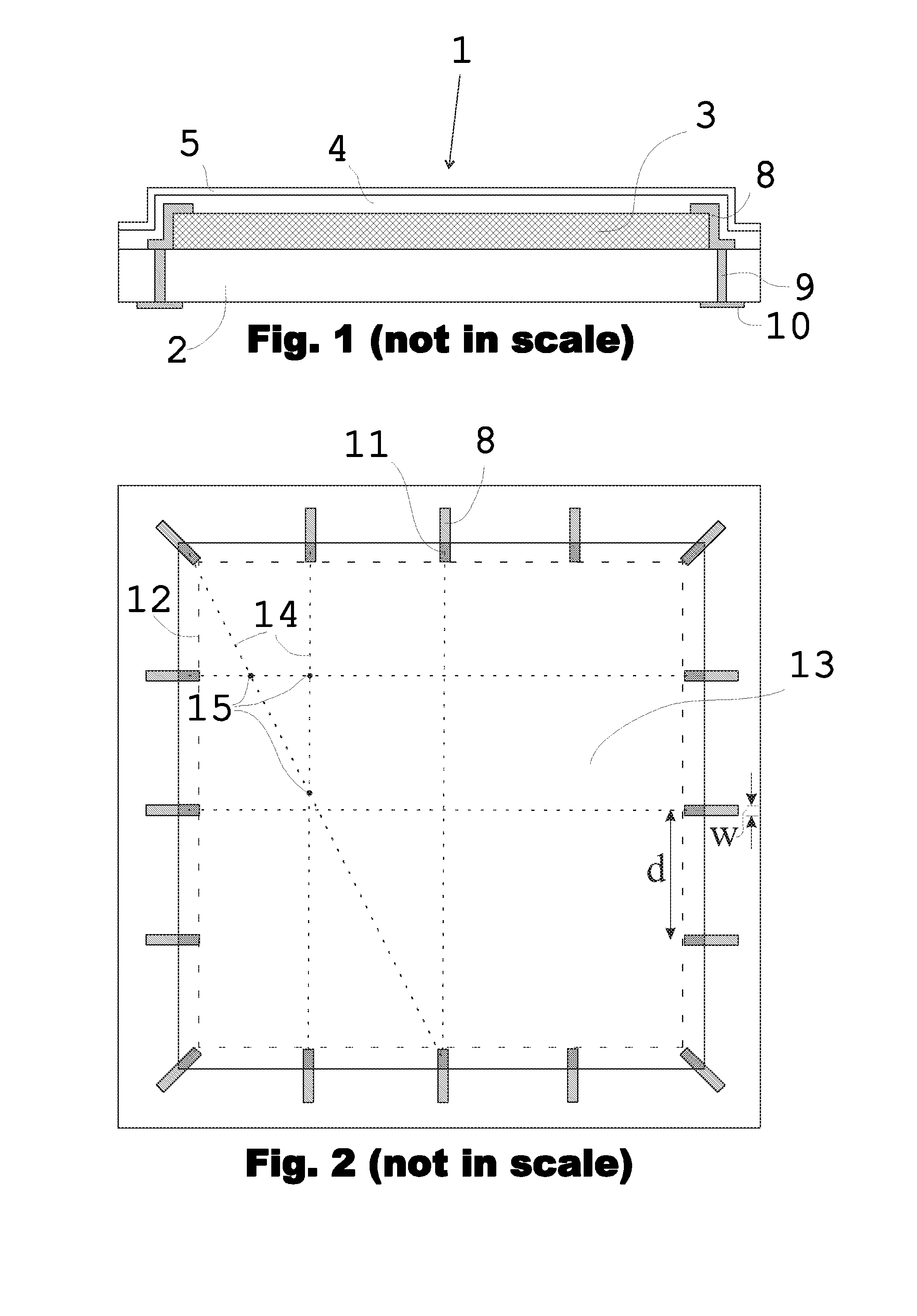 Touch sensitive film and a touch sensing device