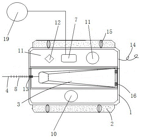Energy-saving water sample collection system device