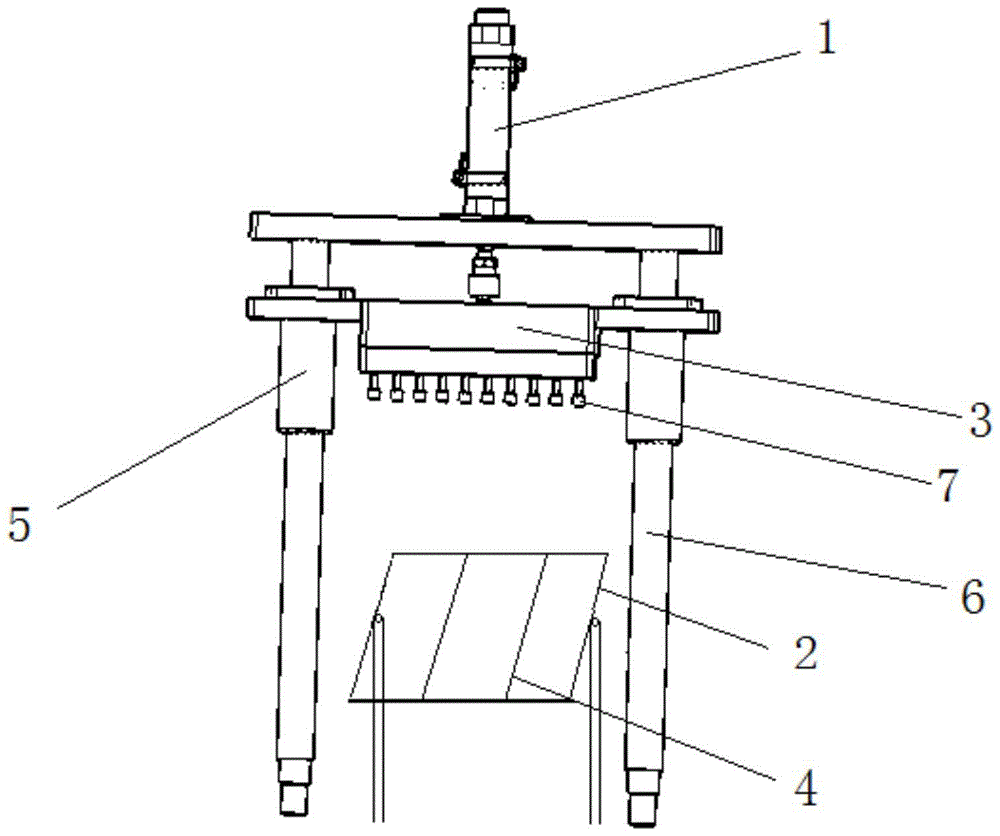 Rotatable workpiece pressing device
