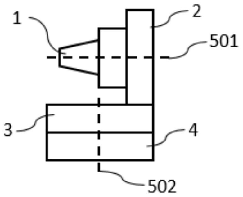 A laser radar turntable and its measuring device and measuring method