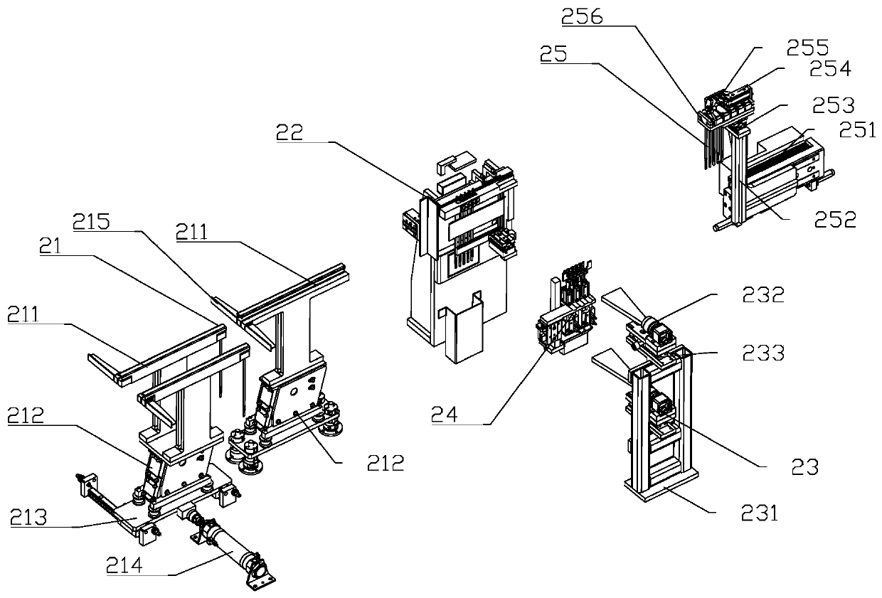 Single-head flex cable and detection packing machine and packing method thereof