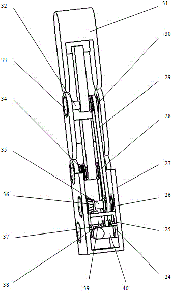 All-driving three-finger ingenious mechanical arm