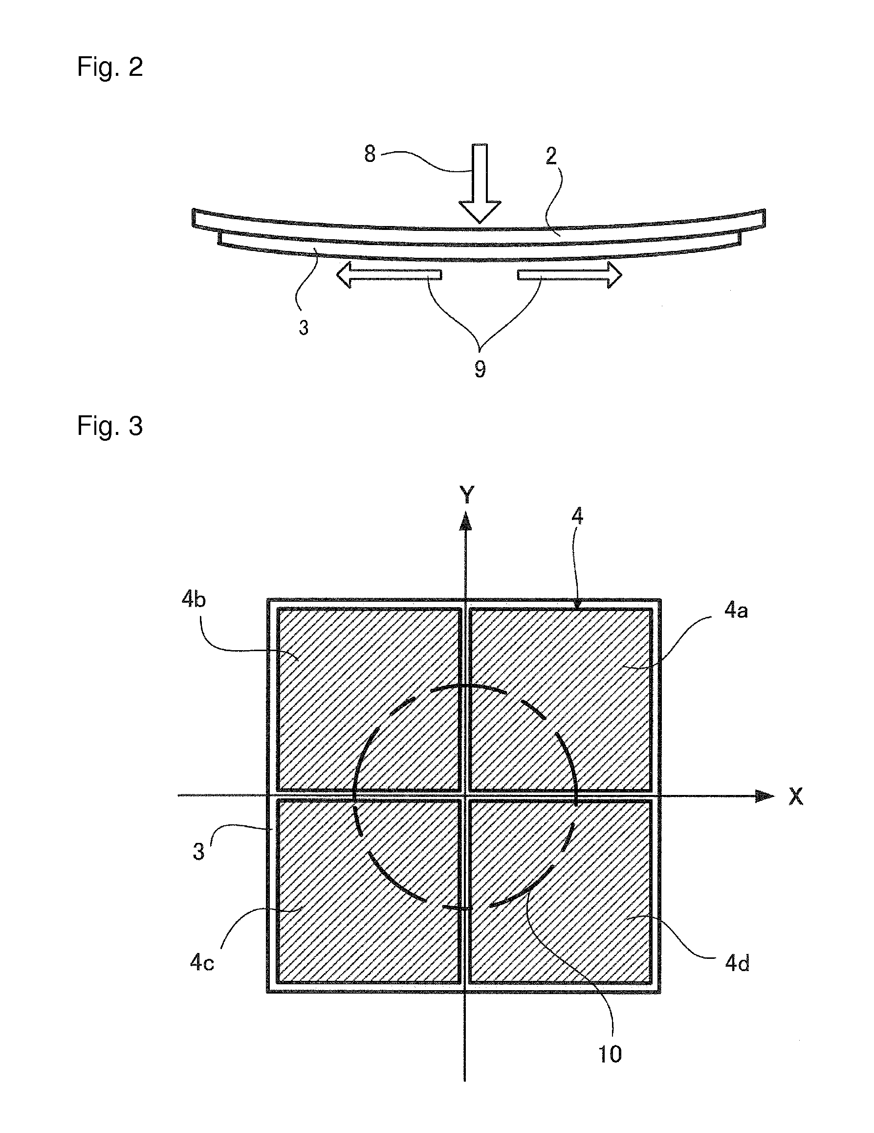 Touch-type inputting device and method for controlling the same