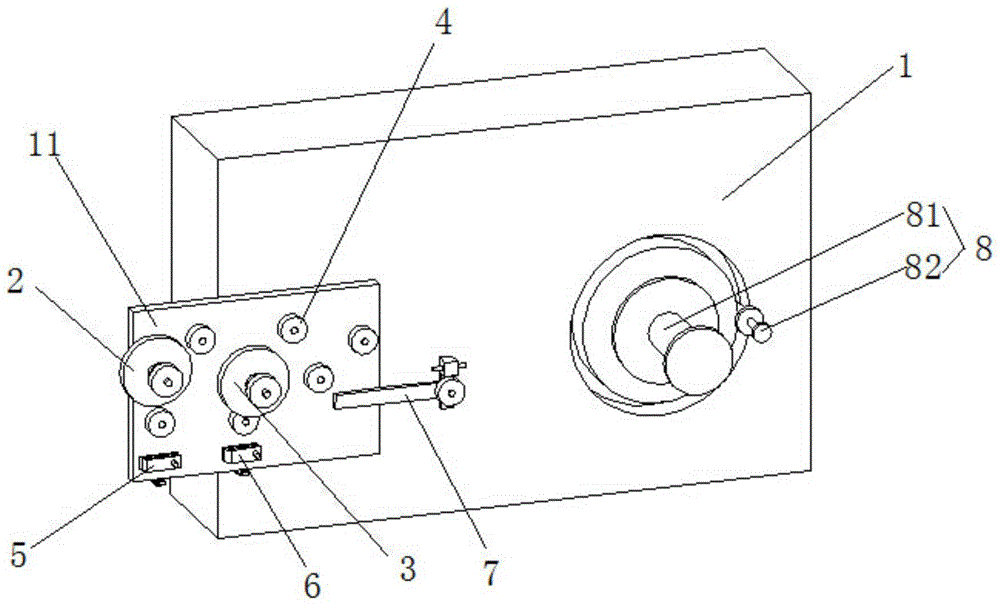 Winding device of electromagnetic switch coil