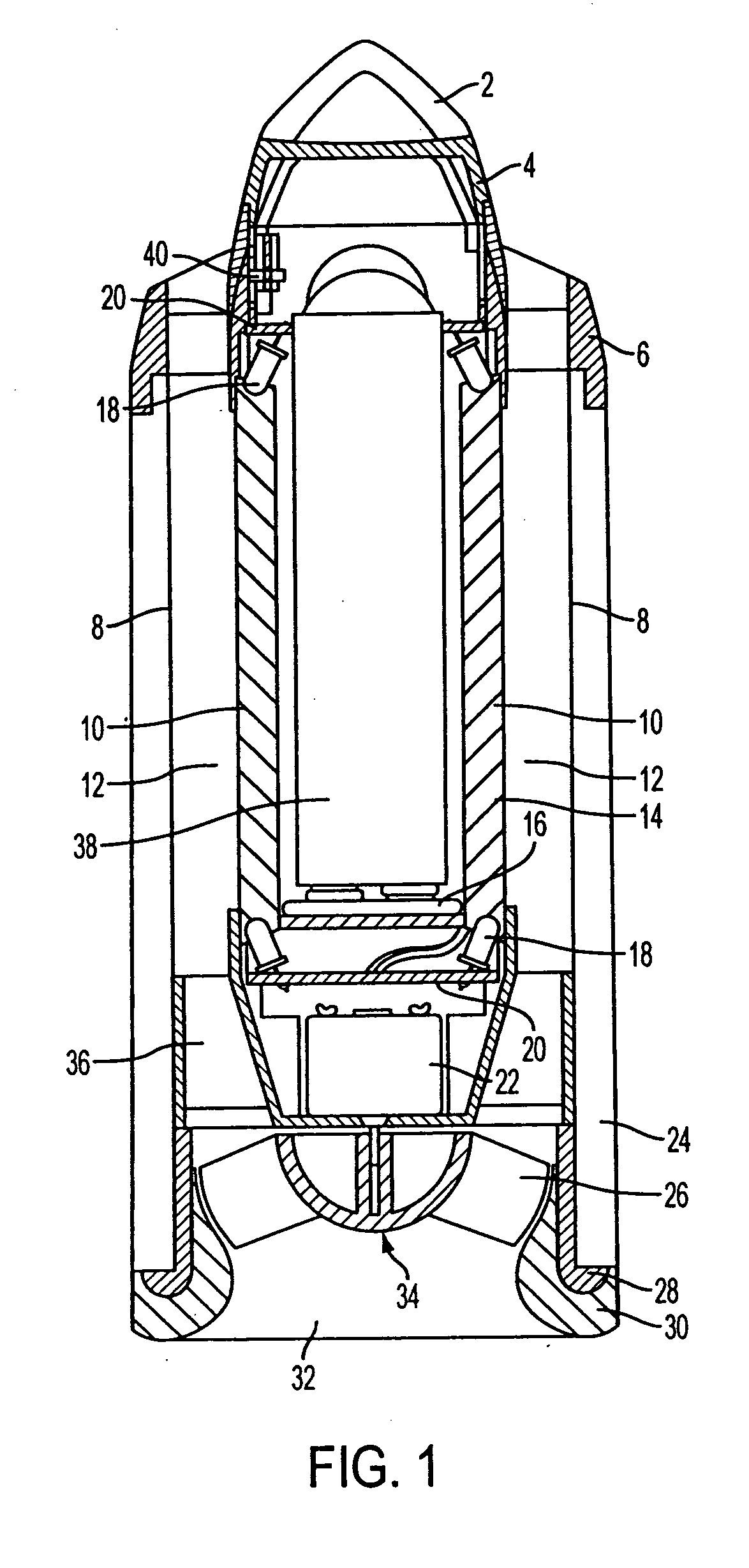 Device capable of removing contaminants from a fluid