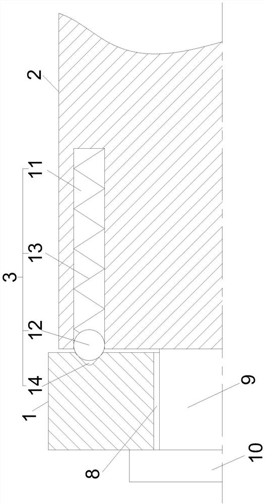 Dry ice cleaning nozzle with multi-angle flow direction