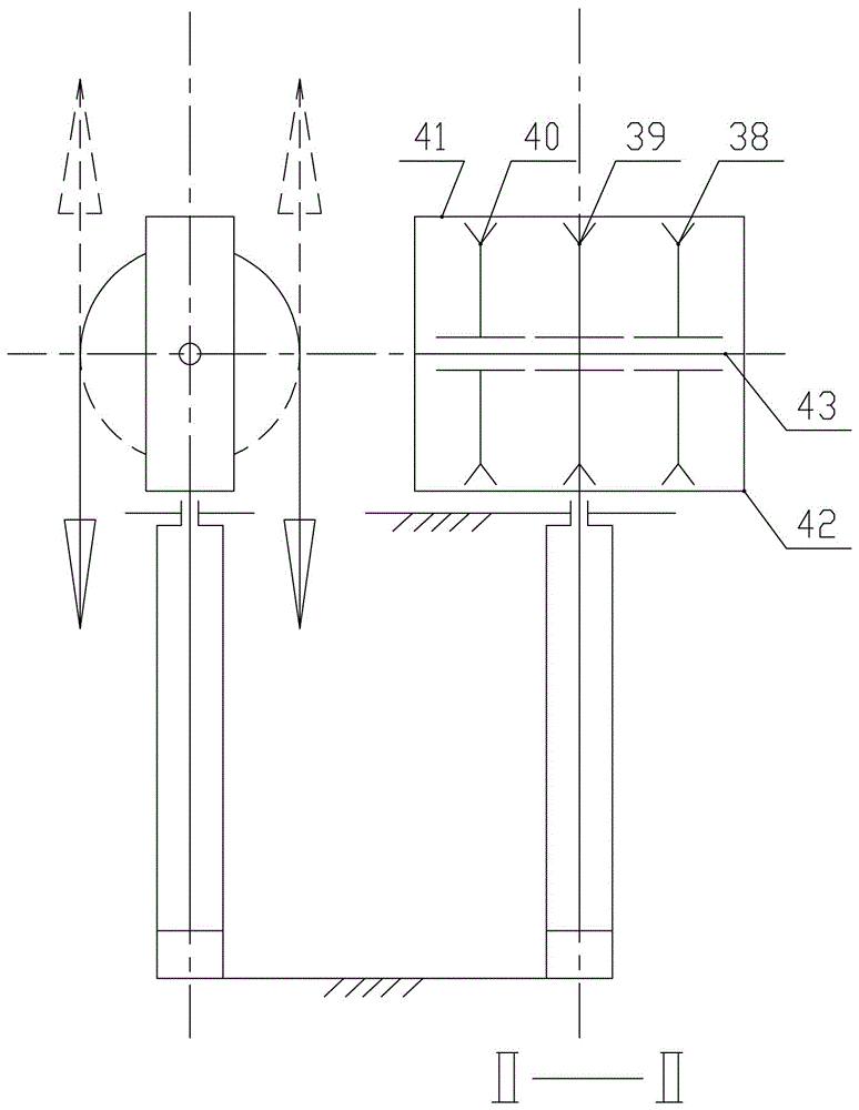 Fully automatic hydraulic oil pumping unit with double cylinders connected in parallel