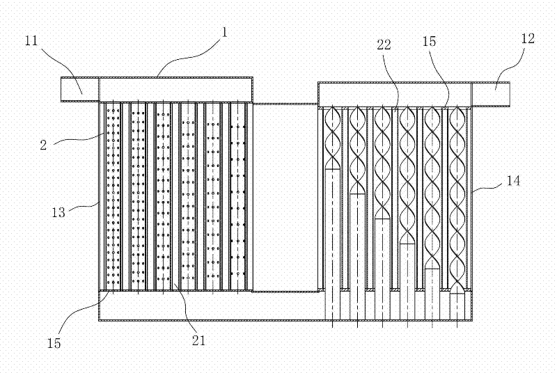 Jet and insert combined air pre-heater capable of realizing same inlet/outlet temperature difference of gas in heat exchange pipes