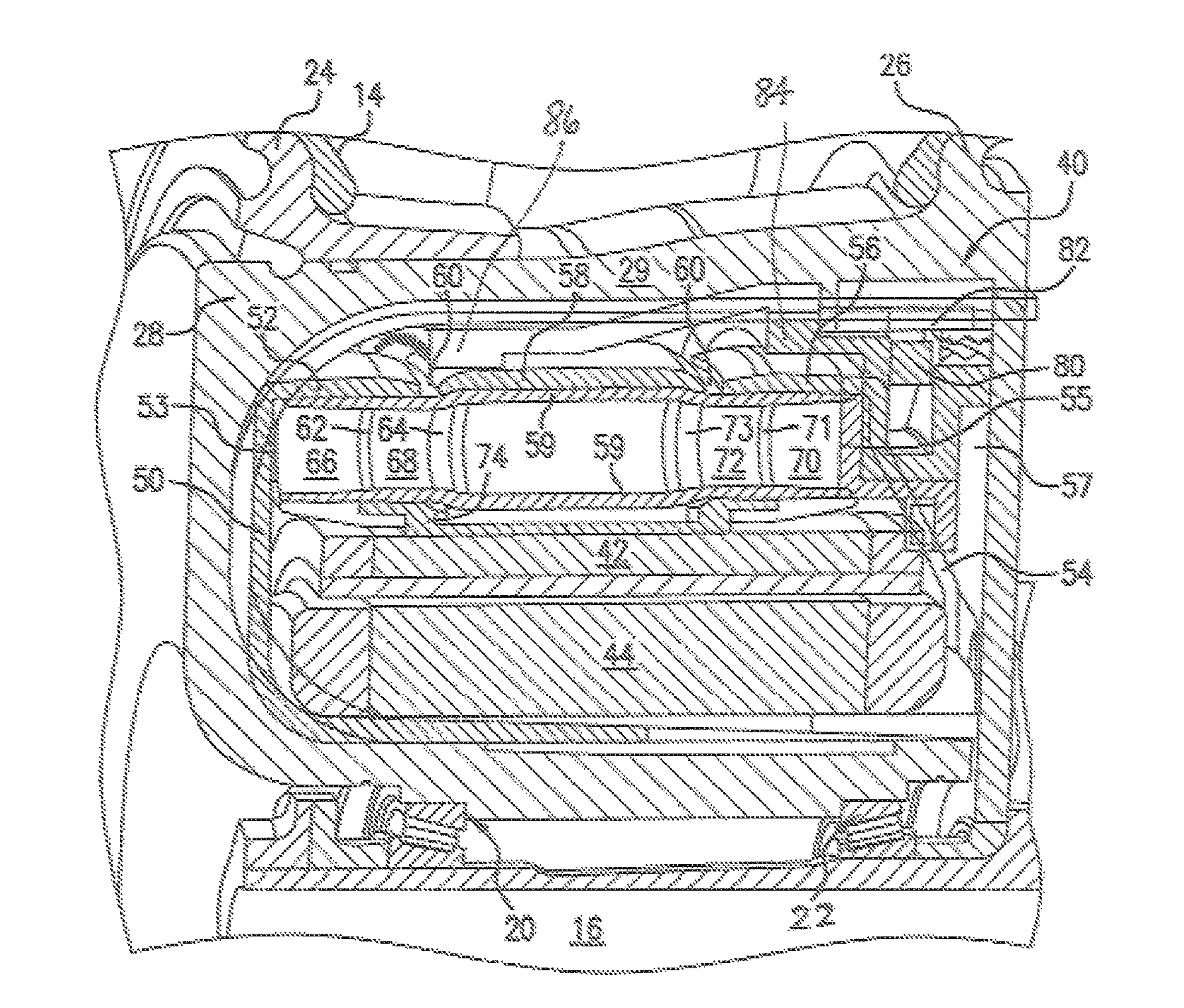 Torque transmission in an aircraft drive wheel drive system