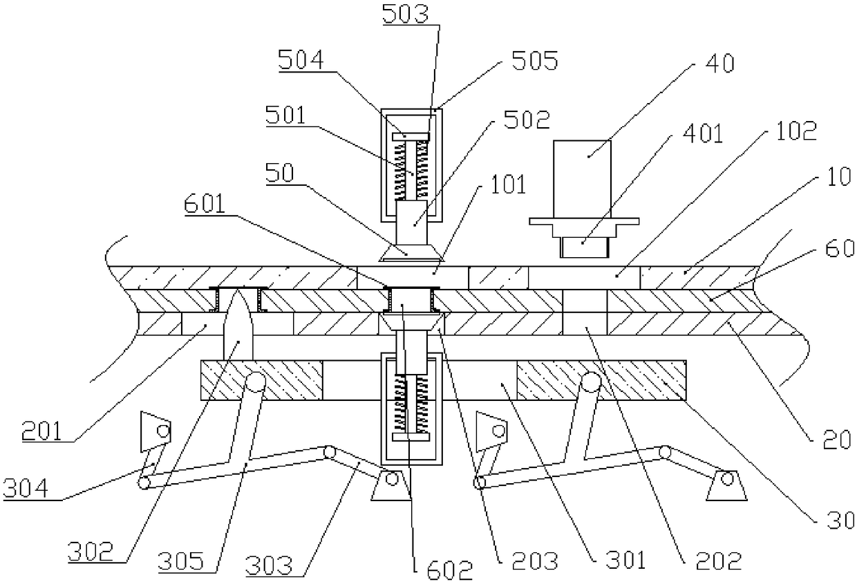 Perforating fastening equipment