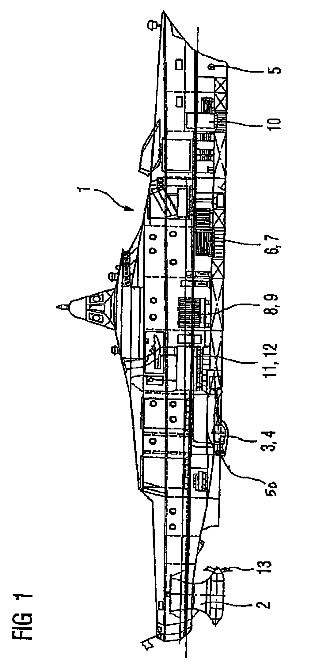 Corvette ship-type equipment system