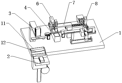 U-shaped hanging ring machining machine